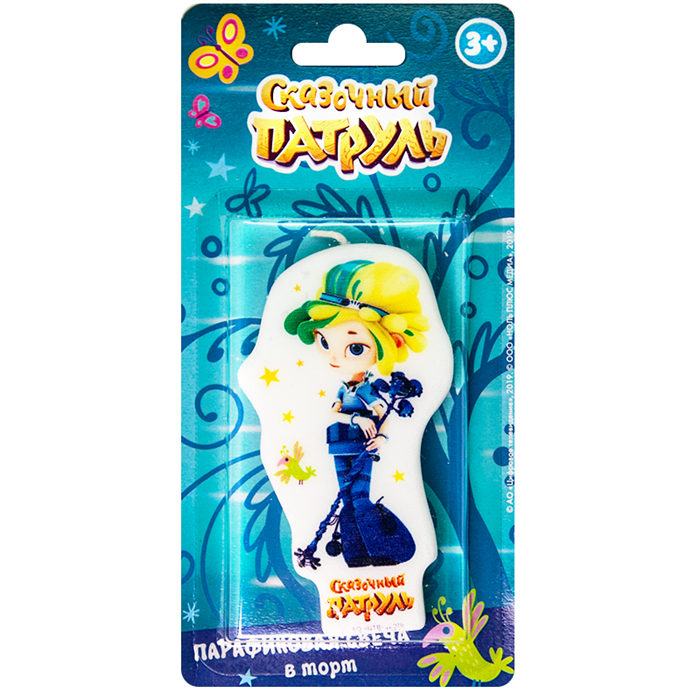 Свеча Сказочный патруль Снежка 7см 282157