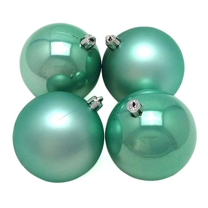 Набор шаров пластик d-8см 4шт Тиффани 608114 608114