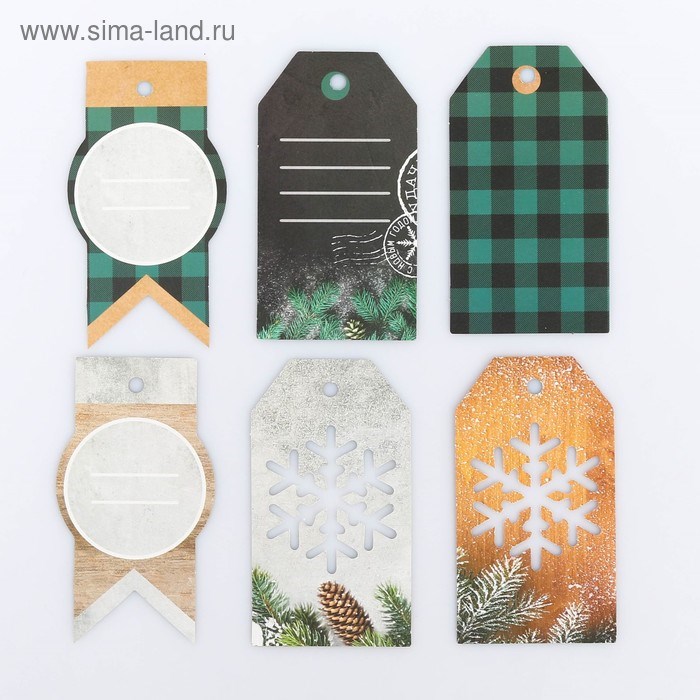 Набор тэгов Классический 17,5*14см 4308342 4308342