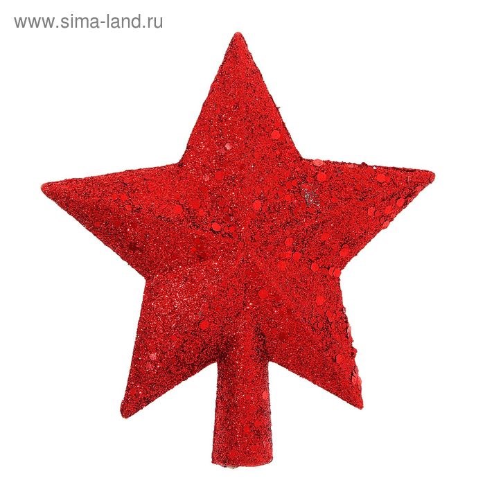 Наконечник звезда 12*11см красная 1113515 1113515