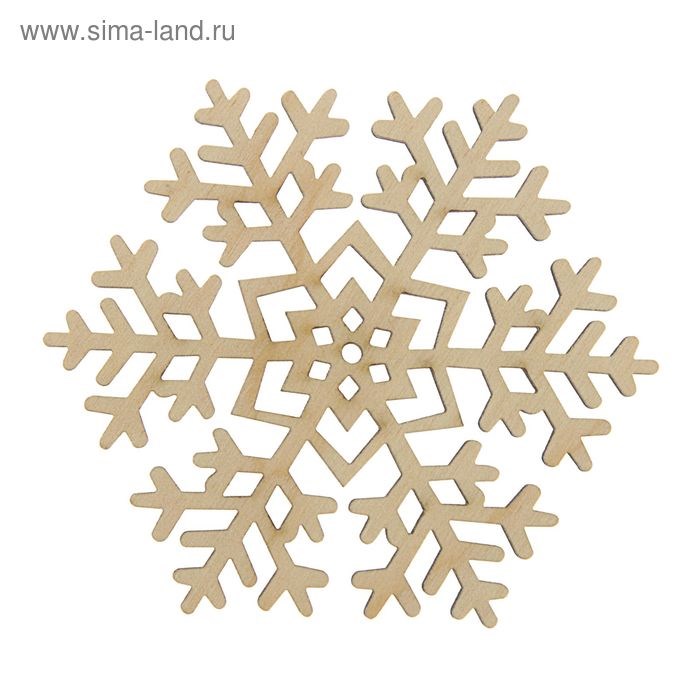 Новогодняя подвеска Ажурная снежинка 2419908 2419908