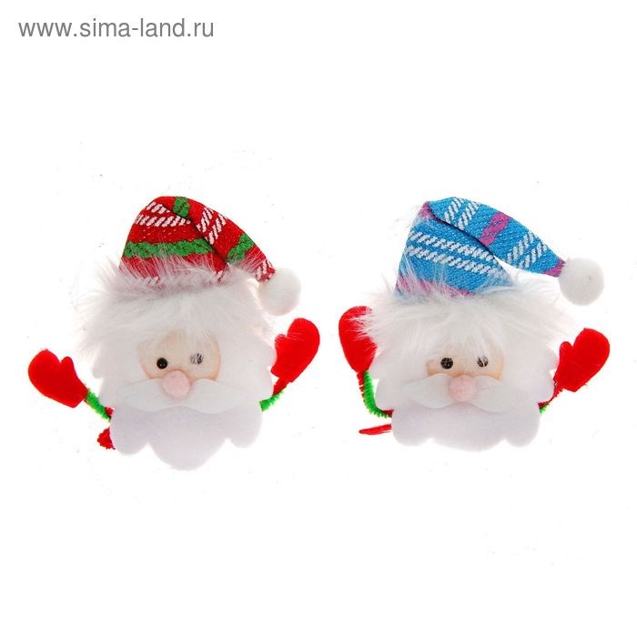 Зажим световой Дед мороз с ручками 1072667 1072667