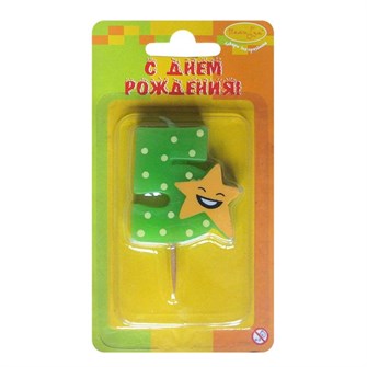 {{photo.Alt || photo.Description || 'Свеча Цифра-мини 5 Звезда 5см'}}