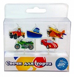 Свечи Машинки 5шт 700244