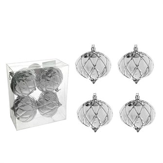 Набор наров пластик d-7см 4шт Луковица сеточка 827122 827122