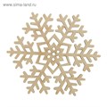 Новогодняя подвеска Ажурная снежинка 2419908 2419908